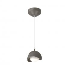 Hubbardton Forge 161183-SKT-STND-07-07-GG0711 - Brooklyn Double Shade Low Voltage Mini Pendant