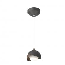 Hubbardton Forge 161183-SKT-STND-10-05-GG0711 - Brooklyn Double Shade Low Voltage Mini Pendant