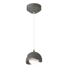 Hubbardton Forge 161183-SKT-STND-20-07-GG0711 - Brooklyn Double Shade Low Voltage Mini Pendant