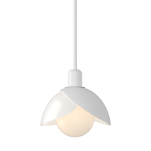 Hubbardton Forge 181184-SKT-MULT-02-BB0757 - Brooklyn Double Shade Art Glass Mini Pendant