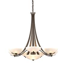 Hubbardton Forge 191236-SKT-05-GG0123 - Aegis 7 Arm Chandelier