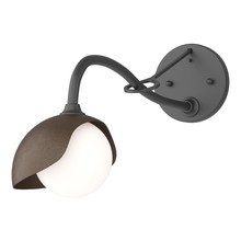 Hubbardton Forge 201376-SKT-10-05-GG0711 - Brooklyn 1-Light Single Shade Long-Arm Sconce