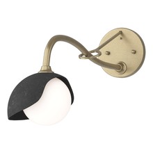 Hubbardton Forge 201376-SKT-84-10-GG0711 - Brooklyn 1-Light Single Shade Long-Arm Sconce