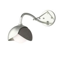 Hubbardton Forge 201377-SKT-85-07-GG0711 - Brooklyn 1-Light Double Shade Long-Arm Sconce