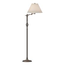 Hubbardton Forge 242160-SKT-05-SA1655 - Twist Basket Swing Arm Floor Lamp