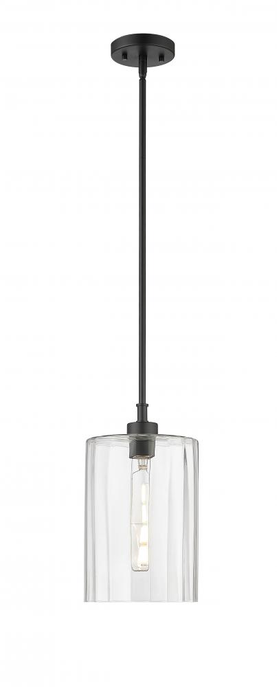 Chastine 1-Light Pendant Light Matte Black