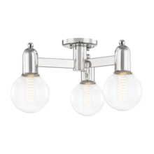 Mitzi by Hudson Valley Lighting H419603-PN - Bryce Semi Flush