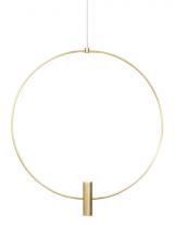 Visual Comfort & Co. Modern Collection 700MOLAY18NB-LED930 - Mini Layla 18 Pendant