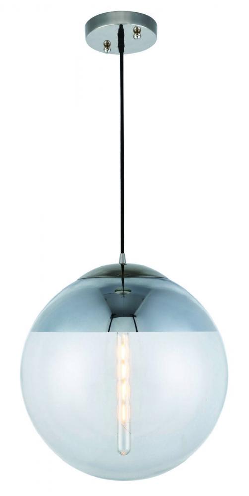 Beckett 1 Light Polished Nickel Pendant