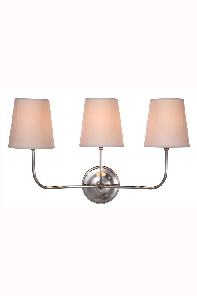 1411 LANCASTER Collection Wall Lamp W:18" H:14" E:9" Lt:2 Polished Nickel Finish