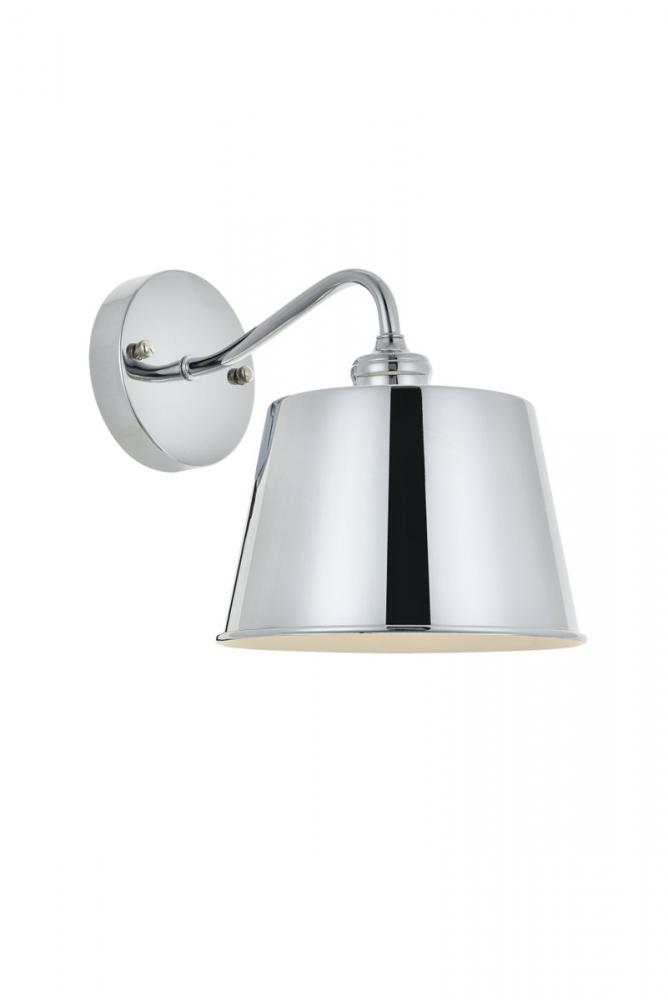 Nota 1 Light Chrome Wall Sconce