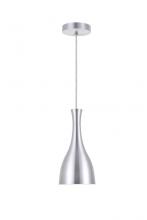 Elegant LD2407BN - Aiken 1 Light Burnished Nickel Pendant