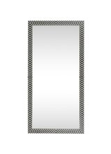 Elegant MR53672 - Rectangular Mirror 72x36 Inch in Chevron