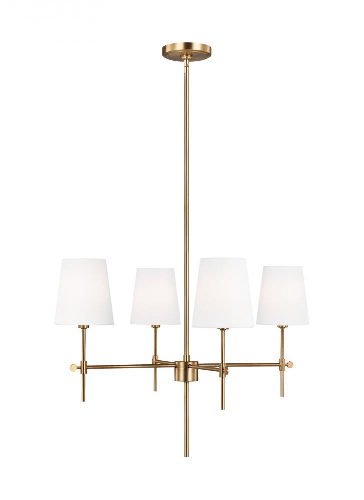 Baker Four Light Small Chandelier