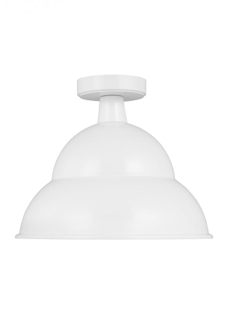 Barn Light One Light Outdoor Flush Mount