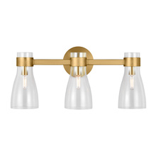 Visual Comfort & Co. Studio Collection AEV1003BBS - Moritz Three Light Vanity