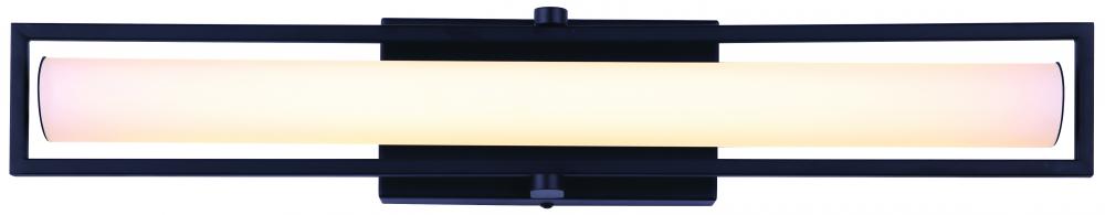 Jori LED Integrated Vanity Light, Black Finish