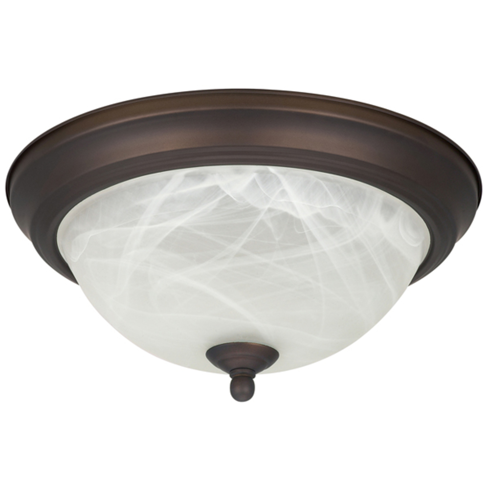 IFM411 ORB, 2 Light Flush Mount, Bronze Finish