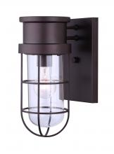 Canarm IOL274ORB-HD - BROOKLYN, Spec. IOL274ORB-HD -G-, 1 Lt Outdoor Down Light, Clear Glass, 60W Type A