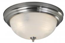 Canarm IFM413BN - IFM413BN, 2 Light Flush Mount, Nickel Finish