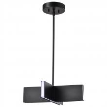 Nuvo 62/2141 - Blaine; 16 Inch LED Pendant; Matte Black; Acrylic Lens