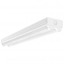 Nuvo 65/1070 - 2 foot; 20 watt; LED Double Light Strip Fixture; 2200 lumens; 4000K; 120-277V