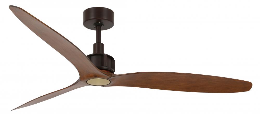 Lucci Air Viceroy Oil Rubbed Bronze and Dark Koa 52-inch Ceiling Fan