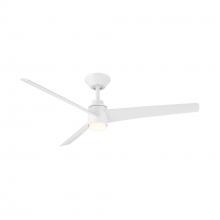 WAC Smart Fan Collection F-109L-MW - NOVELLE 52 MATTE WHITE WITH LUMINAIRE