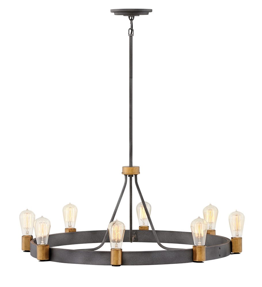 Medium Single Tier Chandelier