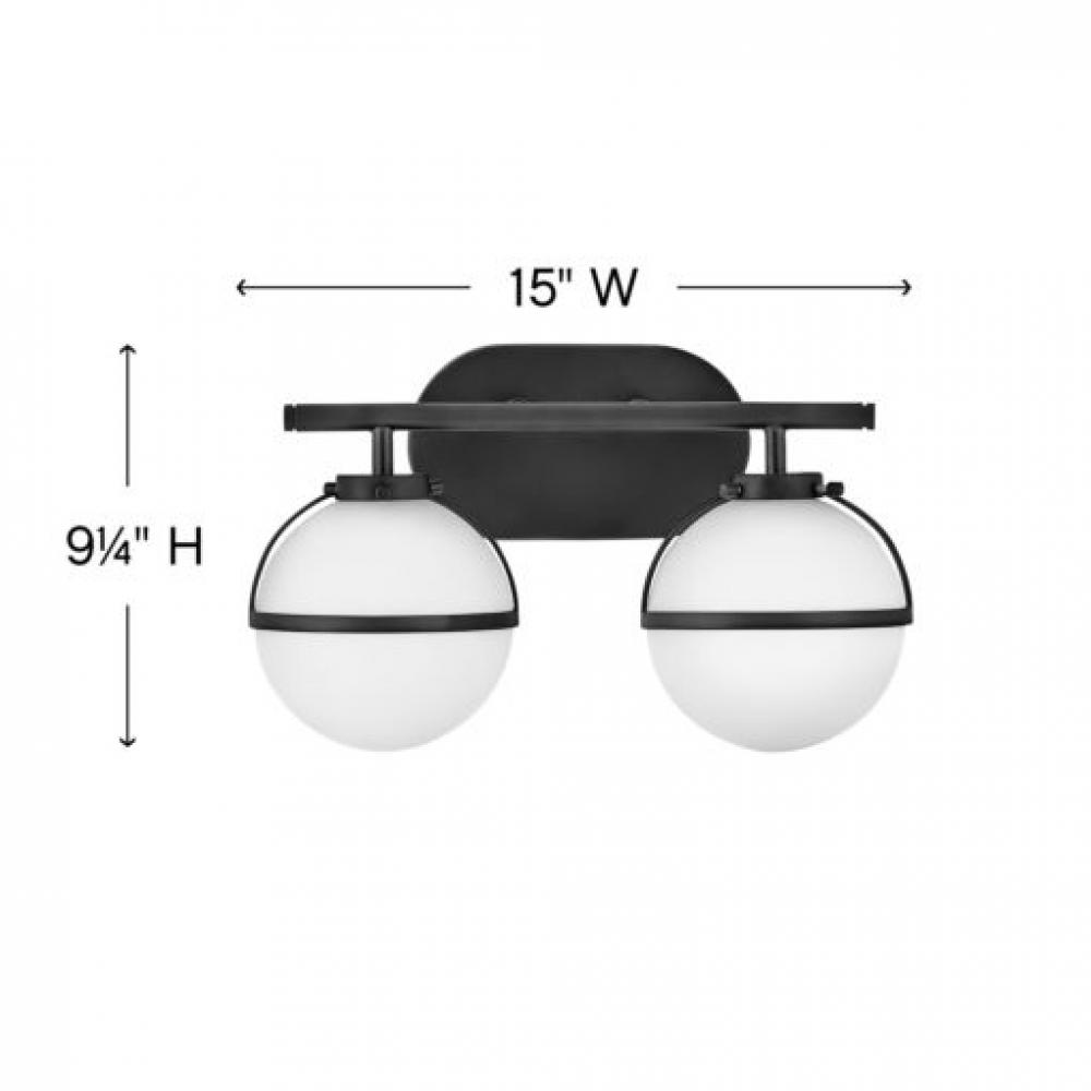 Small Two Light Vanity