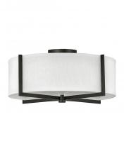 Hinkley 41708BK - Medium Semi-flush Mount