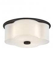 Hinkley 46441BK - Medium Flush Mount