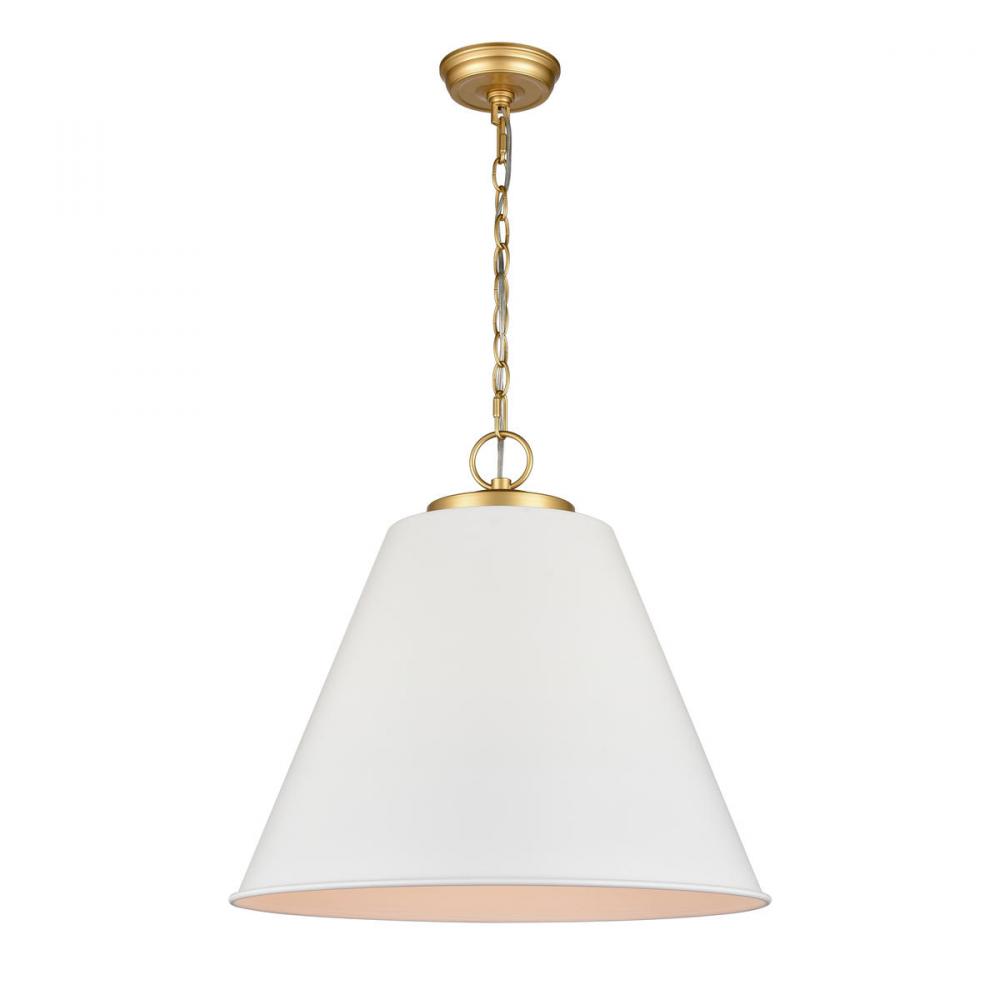 Vellus 20.5'' Wide 3-Light Pendant - Matte White