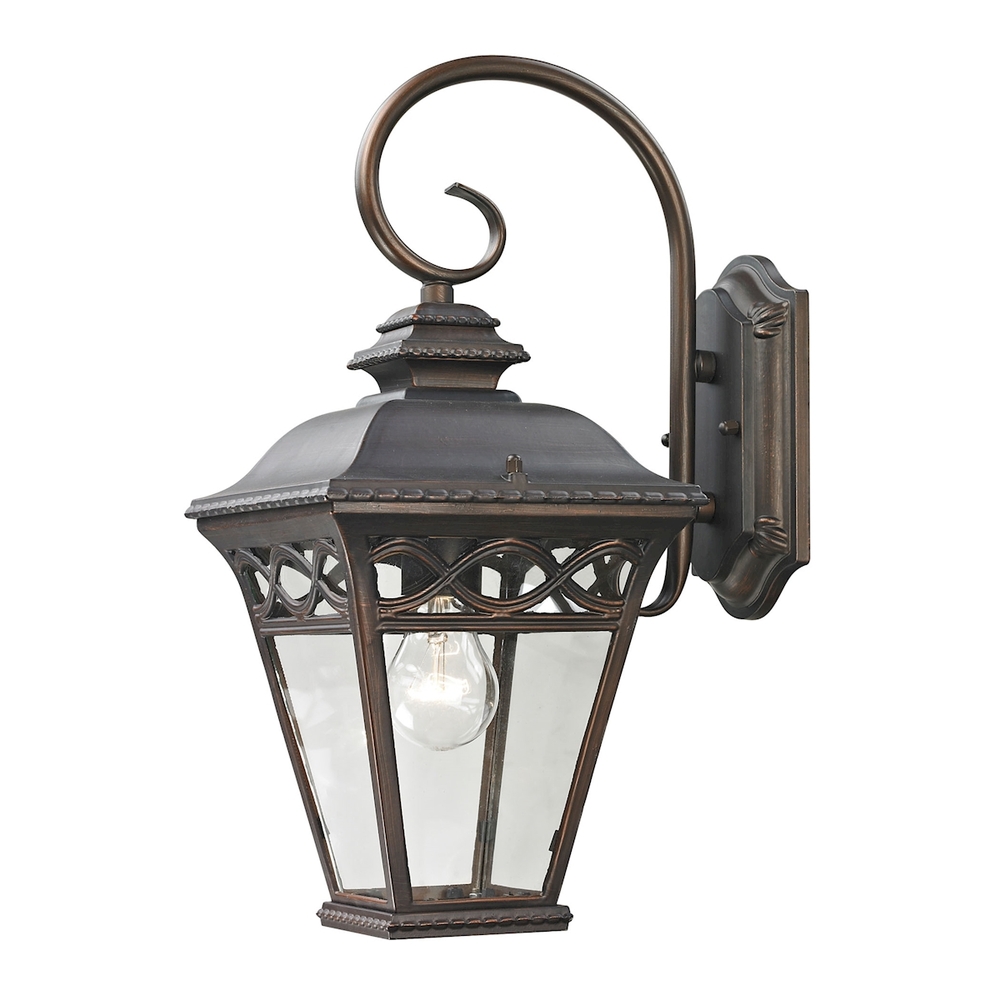 Thomas - Mendham 16'' High 1-Light Outdoor Sconce - Hazelnut Bronze