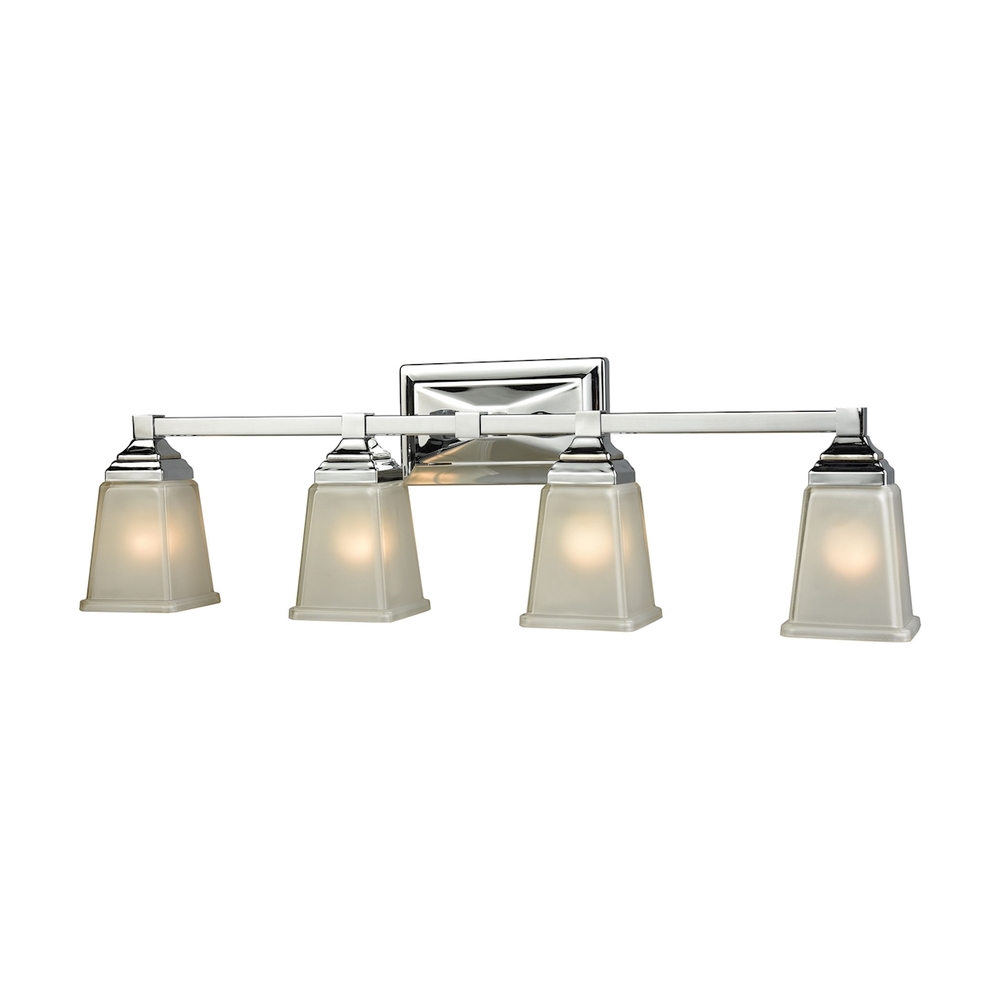 Thomas - Sinclair 30'' Wide 4-Light Vanity Light - Polished Chrome