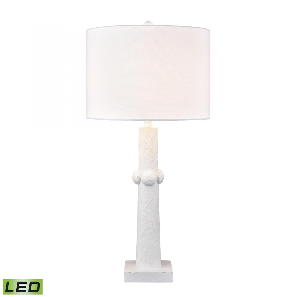 Calvin 32.5'' High 1-Light Table Lamp - Plaster White - Includes LED Bulb