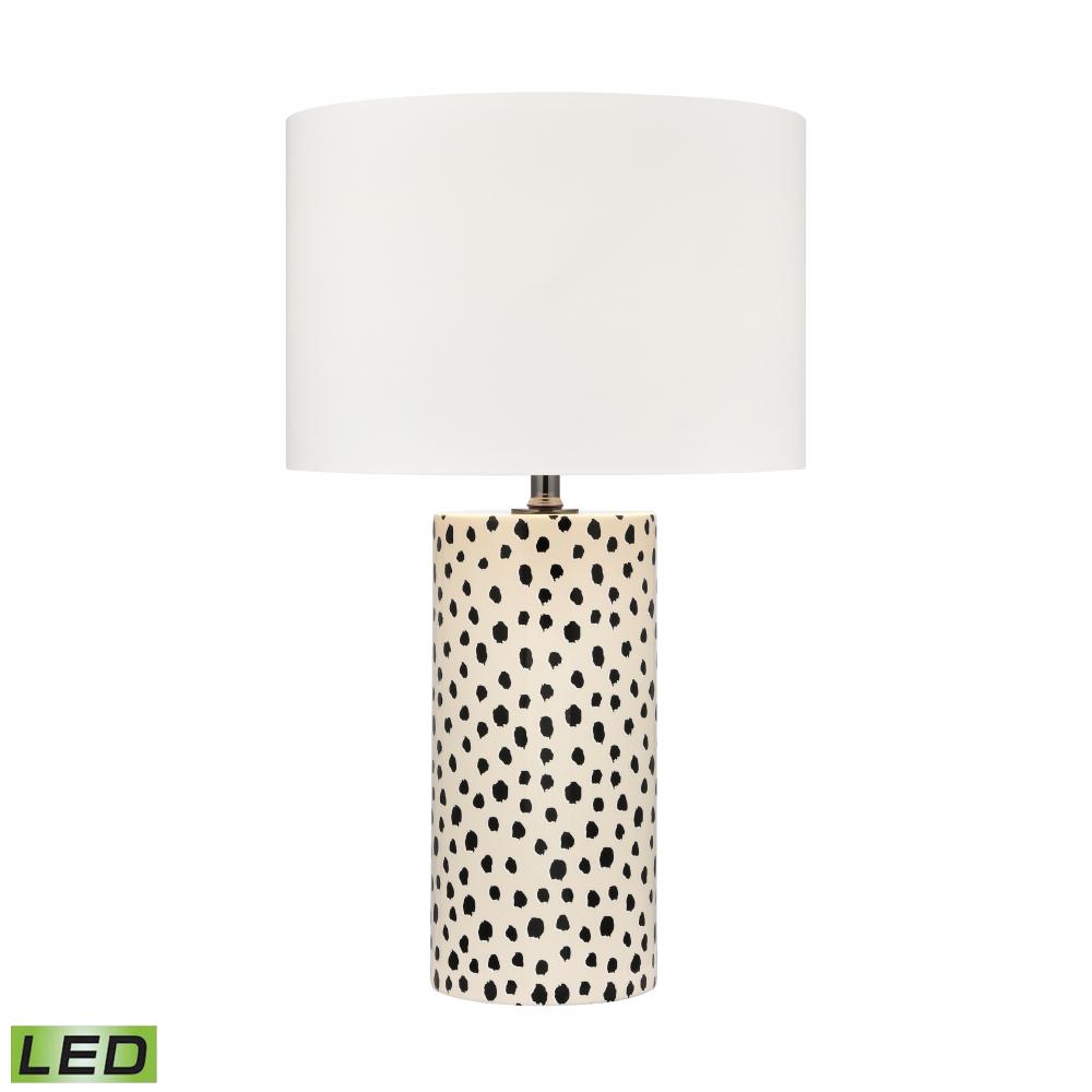 Signe 26'' High 1-Light Table Lamp - Cream - Includes LED Bulb