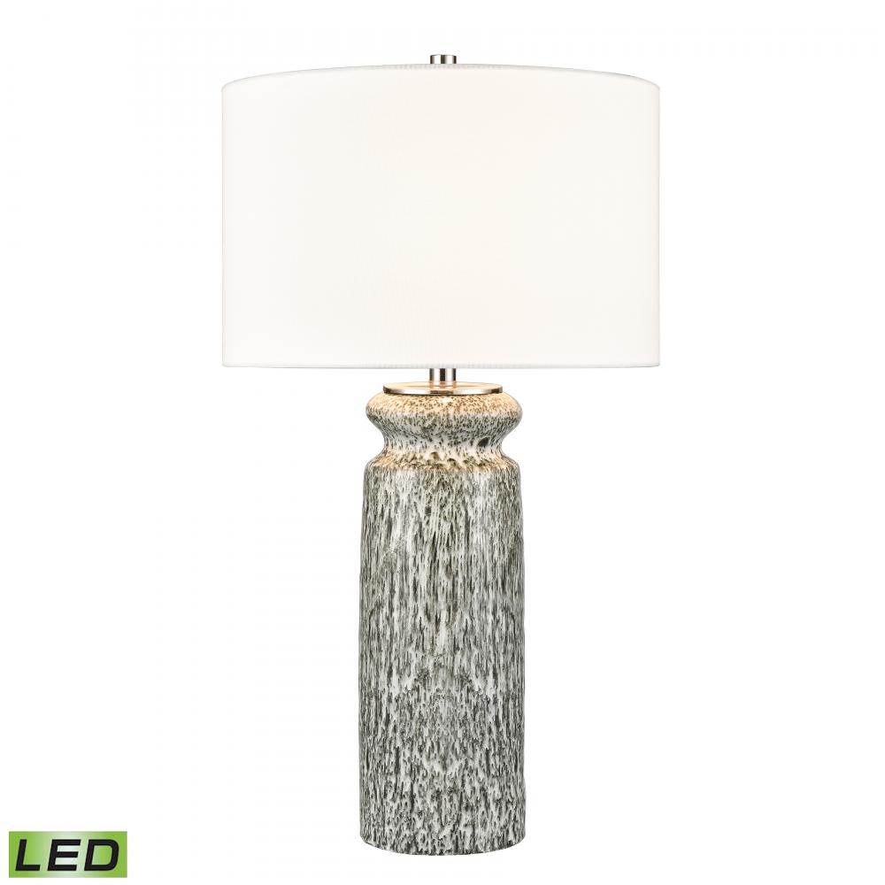 Leyburn 29'' High 1-Light Table Lamp - Green - Includes LED Bulb