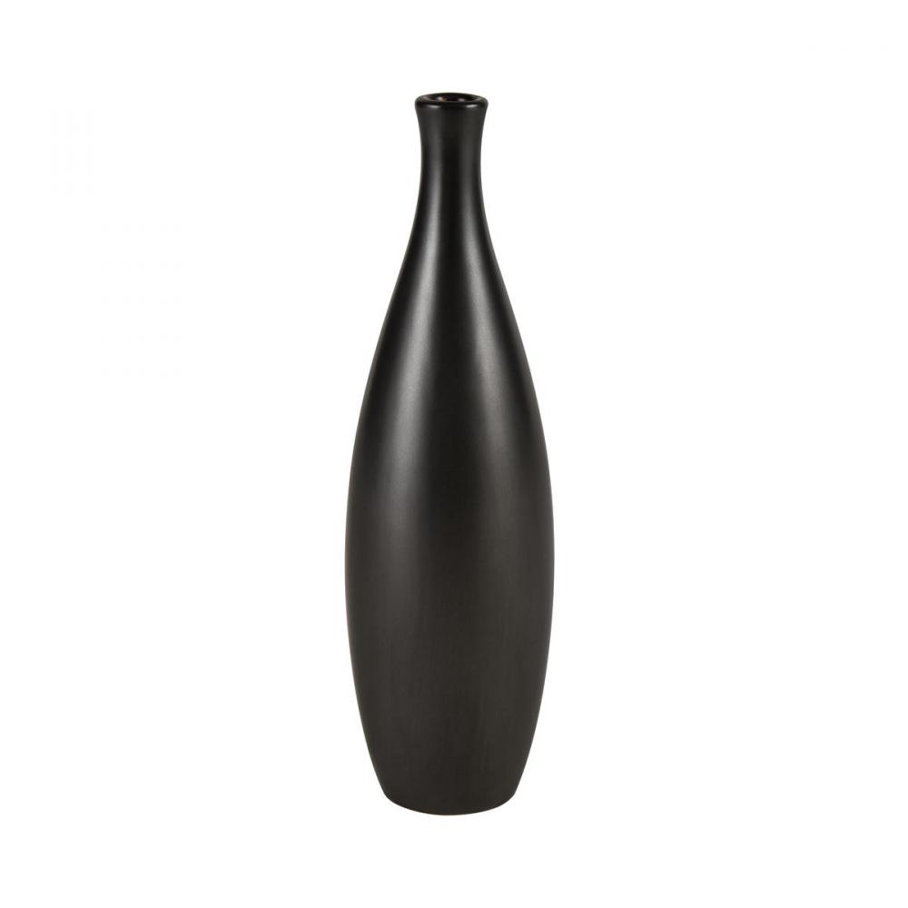 Faye Vase - Tall Black (2 pack)