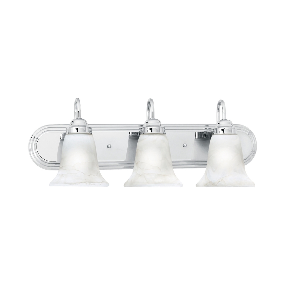 Thomas - Homestead 24'' Wide 3-Light Vanity Light - Chrome