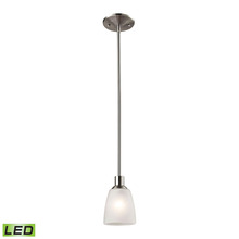 ELK Home 1301PS/20-LED - Thomas - Jackson 4'' Wide 1-Light Mini Pendant - Brushed Nickel