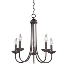 ELK Home 1525CH/10 - Thomas - Williamsport 20'' Wide 5-Light Chandelier - Oil Rubbed Bronze