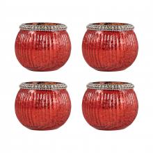 ELK Home 209352 - Sterlyn 2.75-inch Votives (Set of 2) - Antique Red Artifact