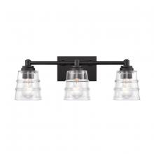 ELK Home 67982/3 - Pulsate 21.5'' Wide 3-Light Vanity Light - Matte Black