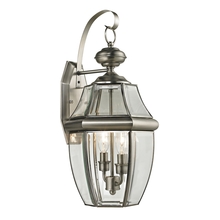 ELK Home 8602EW/80 - Thomas - Ashford 21'' High 2-Light Outdoor Sconce - Antique Nickel