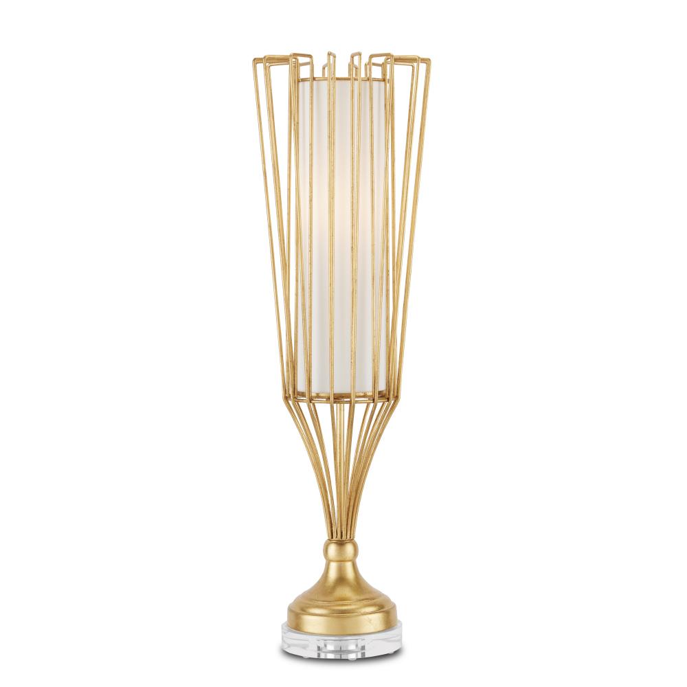 Forlana Torchiere Gold Table Lamp