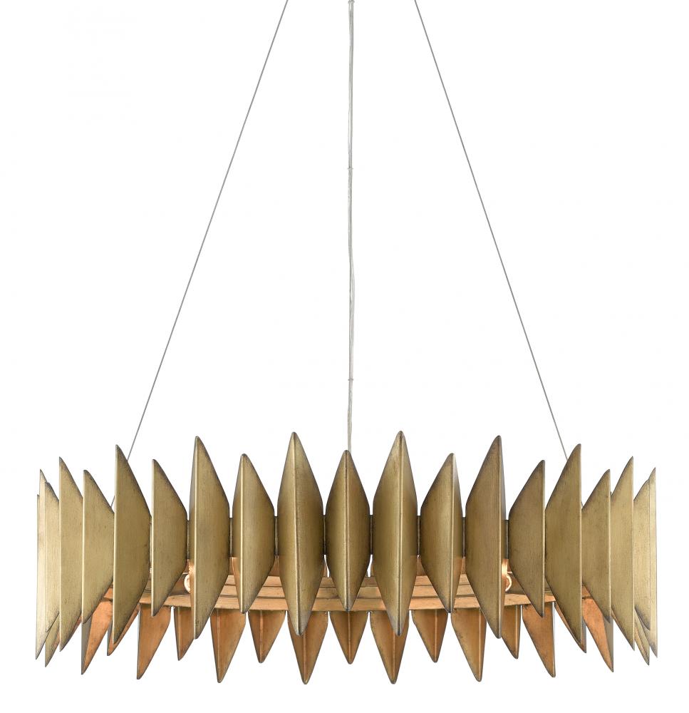 Potter Gold Chandelier