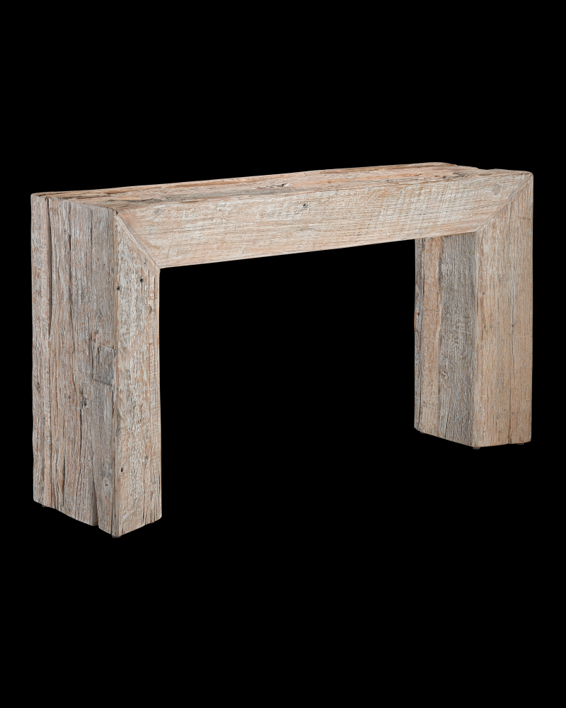 Kanor Whitewash Console Table