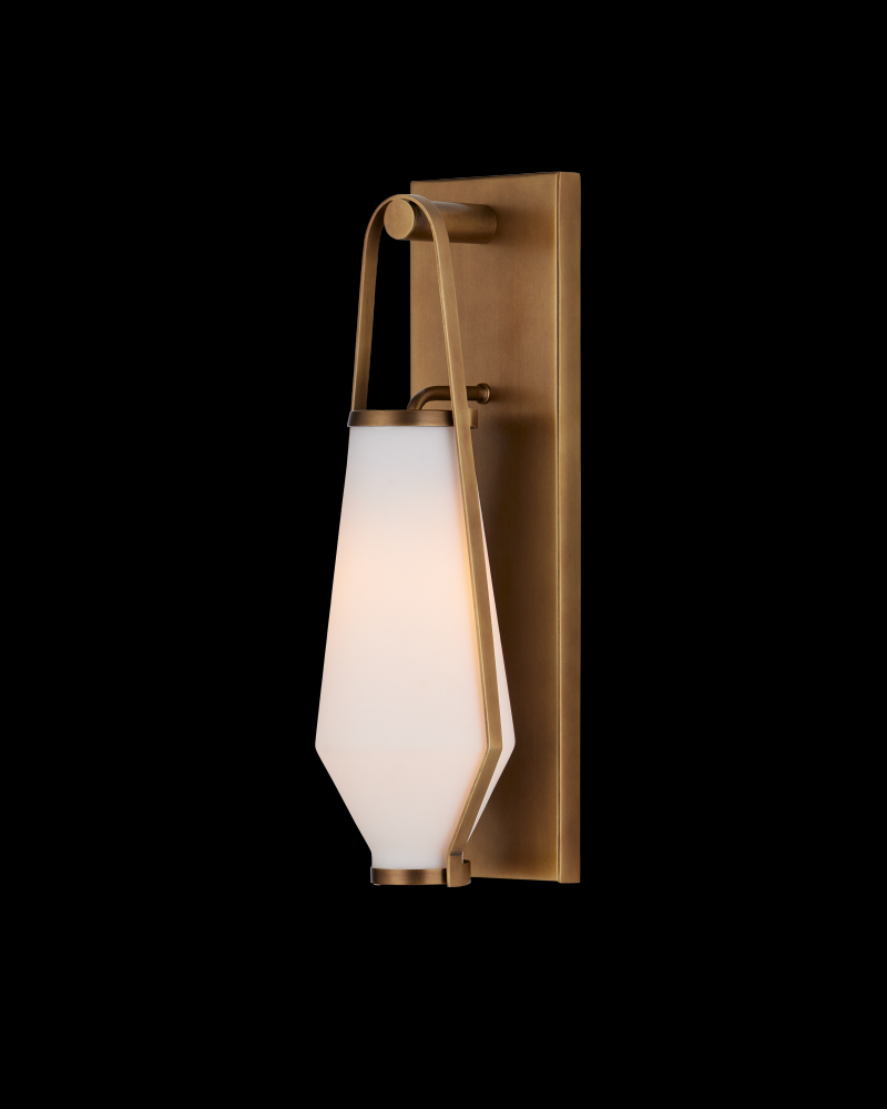 Brompton Brass Bath Wall Sconce