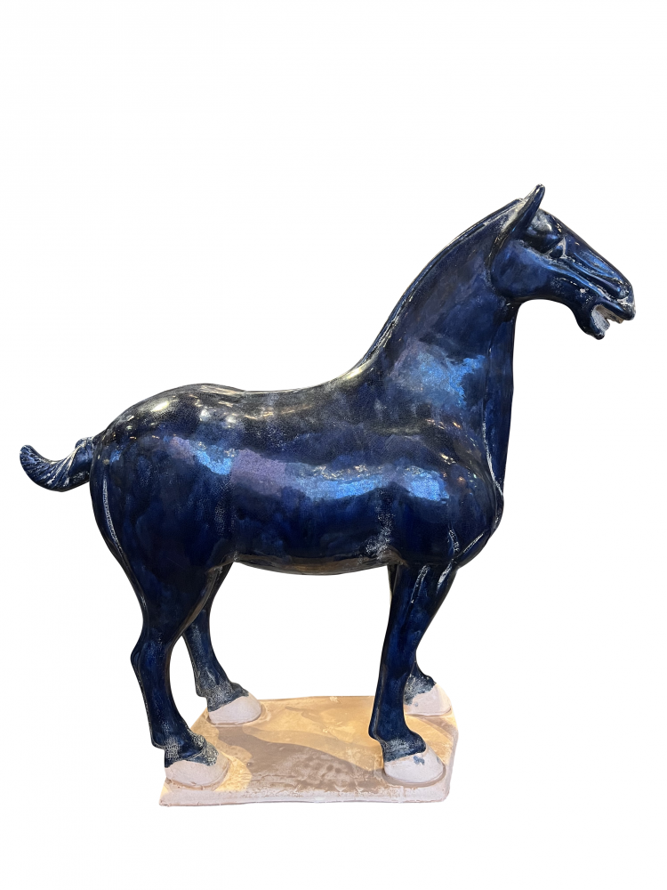 Tang Dynasty Large Blue Horse